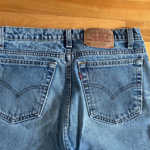 Levis 516 blue jeans - Picture 3 of 4